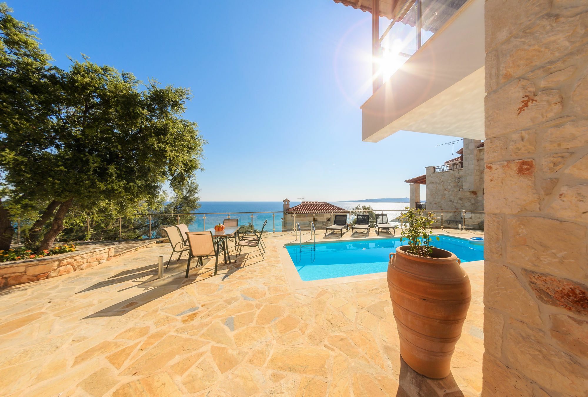 Orient Villas Exclusive Mikro Nisi Dış mekan fotoğraf